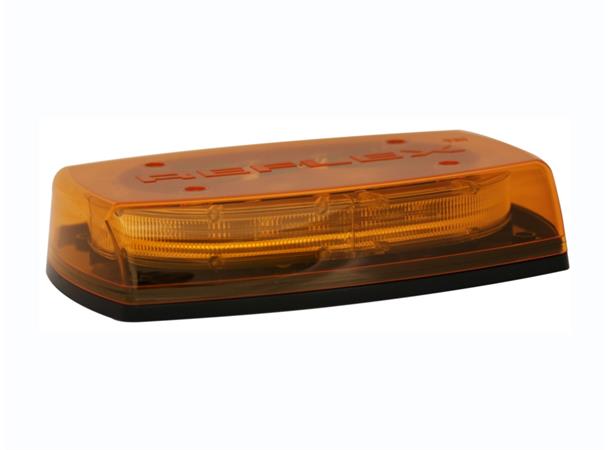 LED Lightbar PRO-MICRO-BAR amber, 4 bolt fixation, 12/24V, ECE R65,
