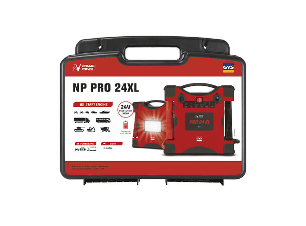 BOOSTER LITHIUM NOMAD POWER PRO 24 XL GYS