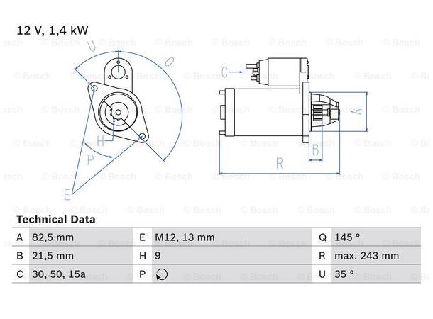 1819 12/1,4 vag Bosch 