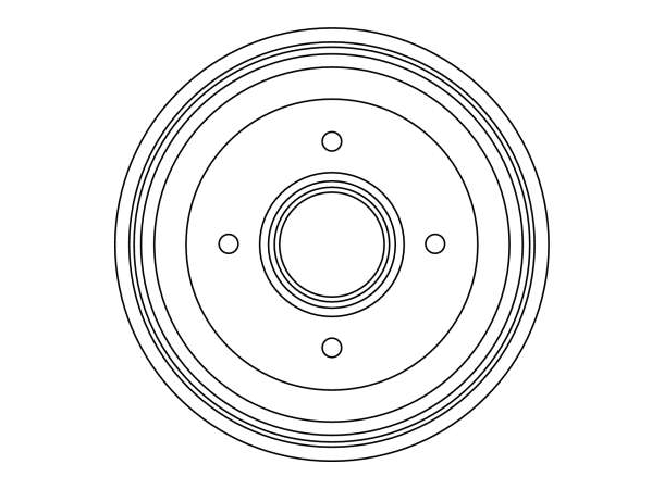 Brake Drum TRW Braking 
