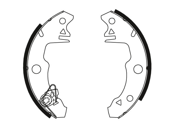 Brake Shoe Set TRW Braking 