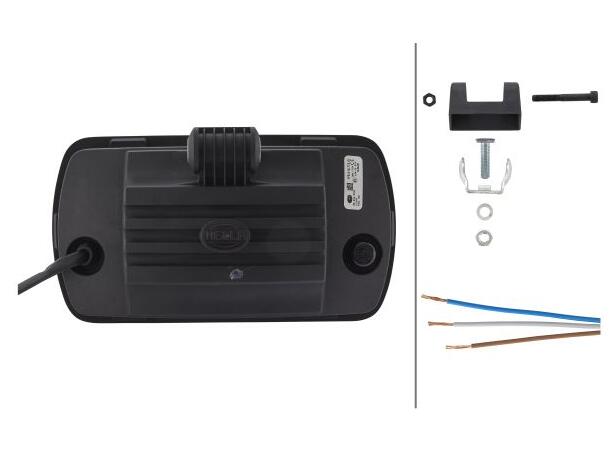 Fjernlys Jumbo LED - hengende montering Hella 