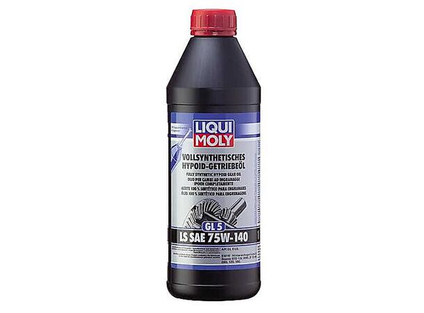 Helsyntetisk hypoidgirolje 1L 75W-140 Liqui Moly 