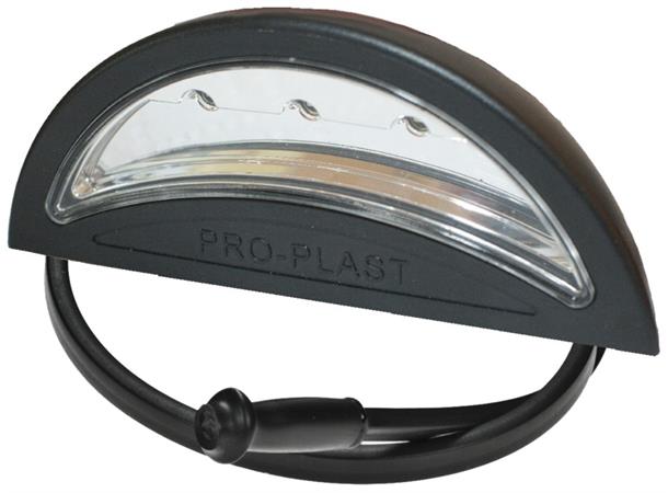 LED Registration Plate Lamp PRO-REG 12V flatcable 0,5m 