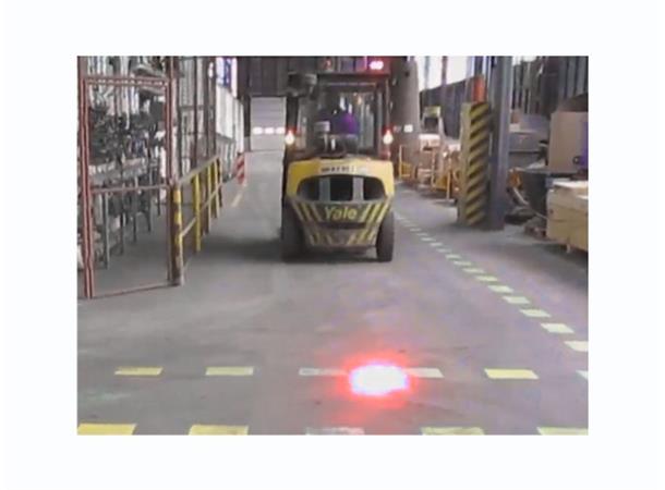 LED work lamp spot beam red, 9-48V, 750lm, IP68 