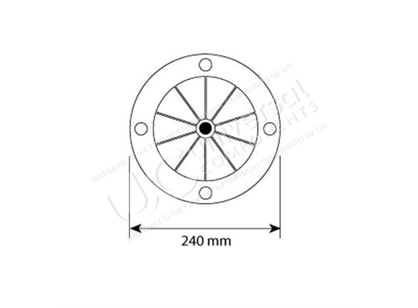 Luftbelg SAF 2619V Ø300 Universal Components 