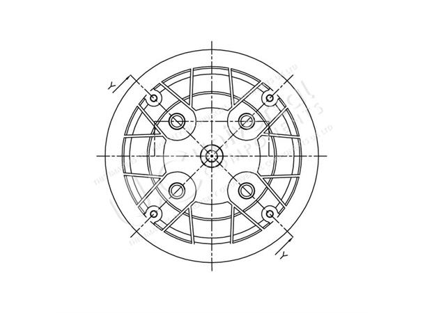 Luftbelg SAF 2924V kunststoff Universal Components 