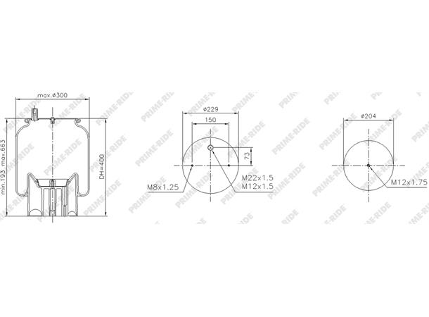 Luftbelg Schmitz PRIME-RIDE 
