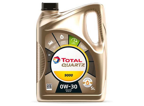 Quartz 9000 0W-30 5L Total 