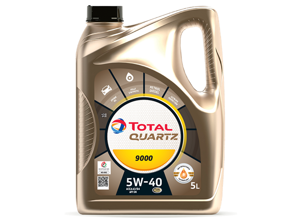 Quartz 9000 5W-40 5L Total 