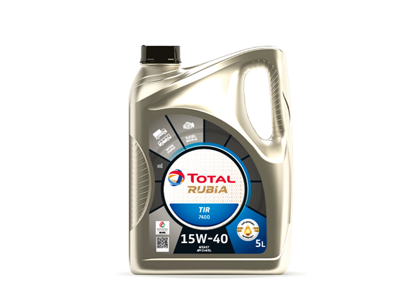 Rubia TIR 7400 15W-40 5L Total 
