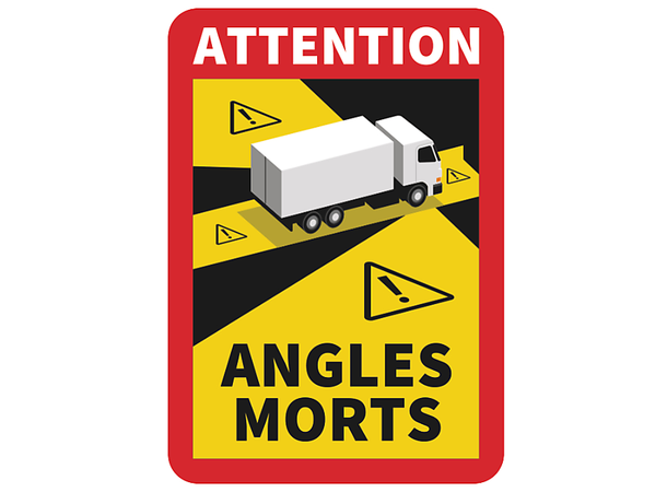 Skilt Blindsone Frankrike 