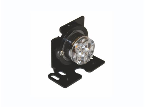 LED Beacon PRO-MICRO-STROBE ECE amber, cable 2,7m, 10-30V, recessed or p 