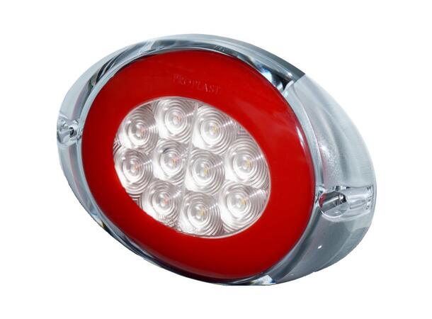 LED Rear Combination Lamp PRO-OVAL 12/24V, cable 0,5m, ADR-appr., tail ligh 