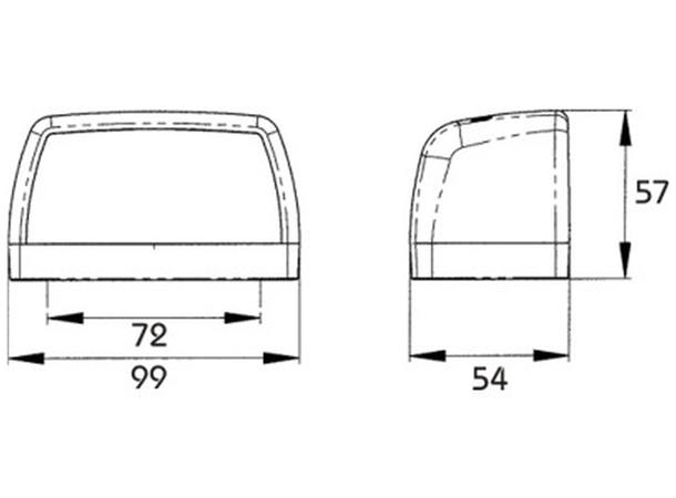 LED Registration Plate Lamp 