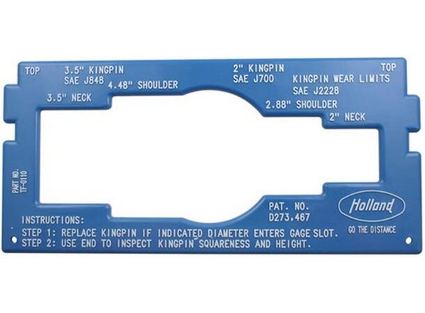 Slitasjemåler / tolk Kingpin SAF 