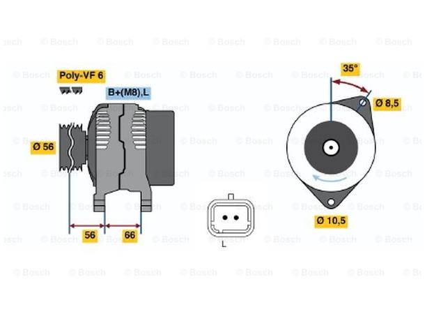 4309 14/120 renault Bosch 