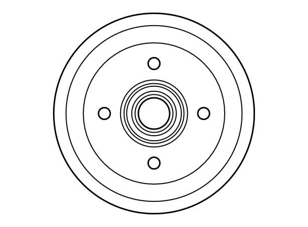 Brake Drum TRW Braking 