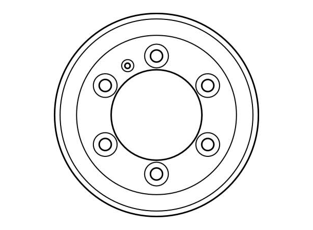 Brake Drum TRW Braking 