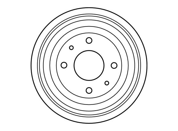 Brake Drum TRW Braking 