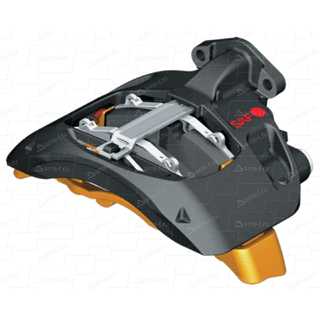 Bremsecaliper Komplett m/Holder SAF