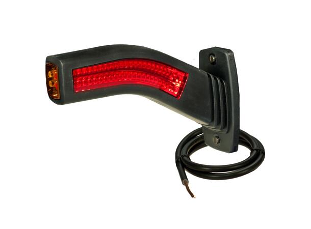 Markeringslys LED PRO-SUPER-JEt left, 12/24V, cable 1,75m, flexible brac 