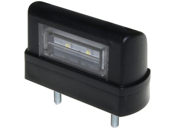 Nummerskiltlys LED 12/24V, flatcable 0,5m 