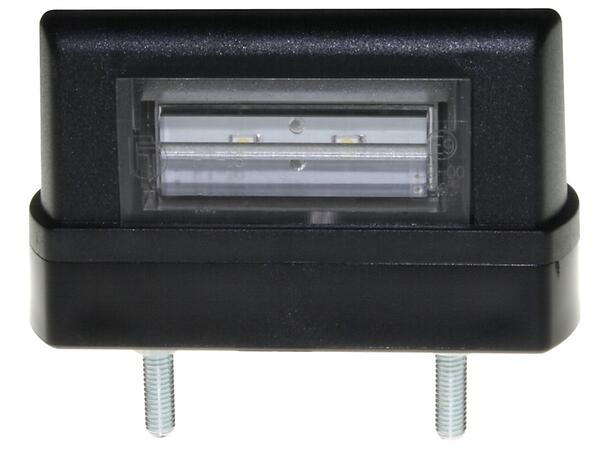 Nummerskiltlys LED 12/24V, flatcable 0,5m 