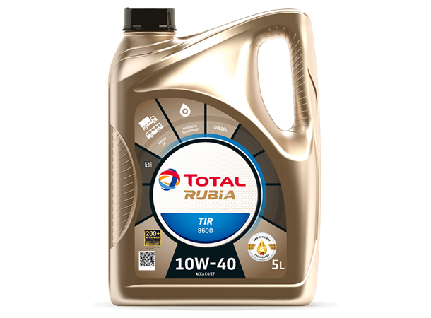 Rubia TIR 8600 10W-40 5L Total 