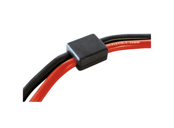 STARTKABLER SUPER PRO 1000A Ø50mm² - 5m - INSULATED CLAMPS - BAG 