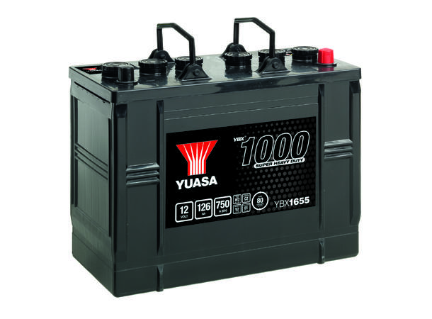 Startbatteri 12V 126AH 750A Super HD Yuasa 