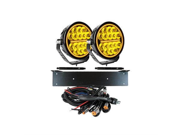 2x SIBERIA BR 7" EXTRALJUS LED KOMPLETT KIT - Strands 