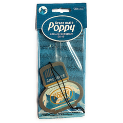 Cardboard Car Airfreshener ARTIC FREEZE Poppy Grace Mate
