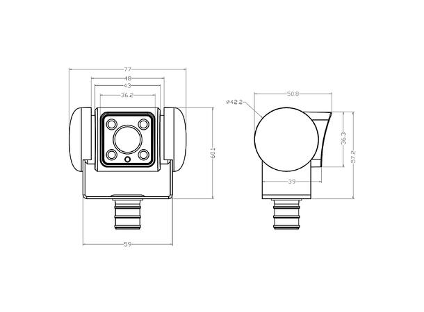 Dometic kamera CAM45 CCD Dometic 
