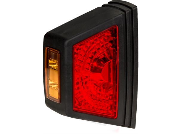 LED Umrissleuchte PRO-SUPER-JET li. + re., Kabel 1,75m, 12/24V, flex. An 