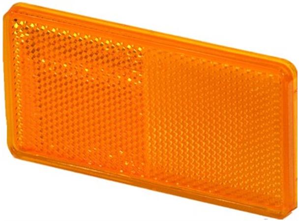 Reflex Reflector 105x55mm with adhesive 