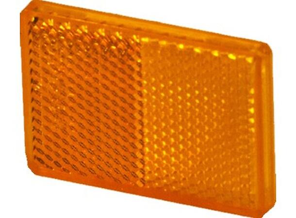 Reflex Reflector 56x39mm with adhesive p 