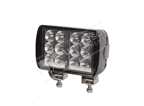 WORKLAMP 10-30V LED RECTANGULAR 12 LED'S Universal Components 