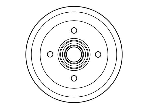 Brake Drum TRW Braking 