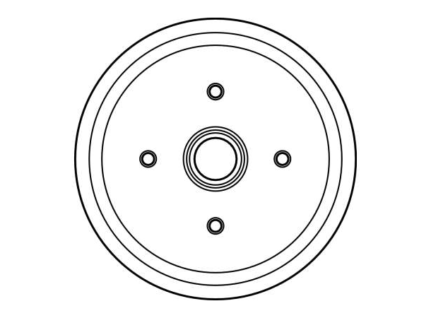 Brake Drum TRW Braking 