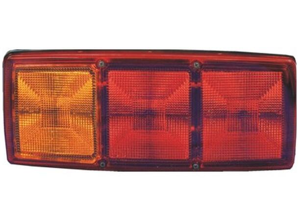 Glass til baklykt 3 kammer Proplast 