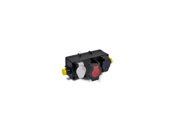 LYSKONTAKT FRONTVEGG SCHMITZ 1x15-pole+2x 7-pole junction box 