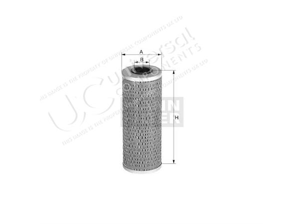 OIL FILTER ELEMENT H 929/3 Y Universal Components 