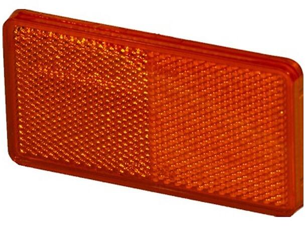 Reflex Reflector 105x55mm with adhesive 