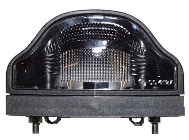 Registration Plate Lamp black 