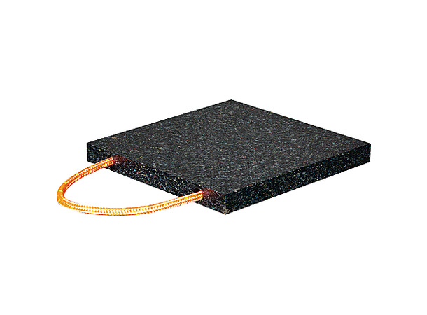 Støttebensplate 300x300x30mm 3 Tonn 