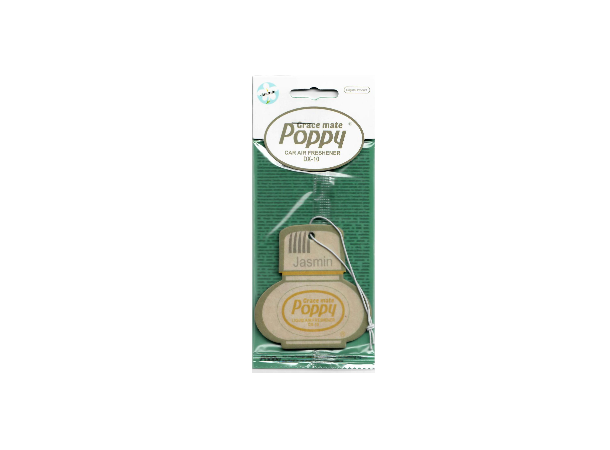 Cardboard Car Airfreshener JASMIN Poppy Grace Mate 