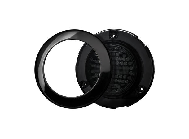 DARK KNIGHT IZE LED BAKLYS -Venstre Position/Brems/blink Strands 