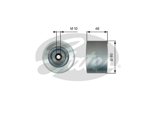 DriveAlign® Idler Pulley T36745 FLEETRUNNER MV IDLER 