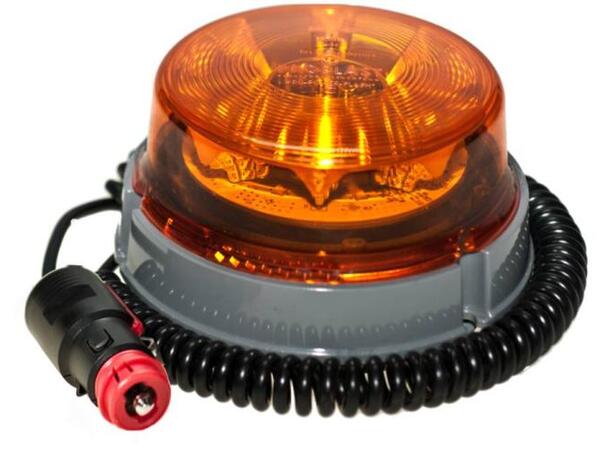 LED beacon PRO-ROTA-FLASH, magnetic fixation, 12/24 